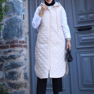 NOSHELange Kapuzenweste