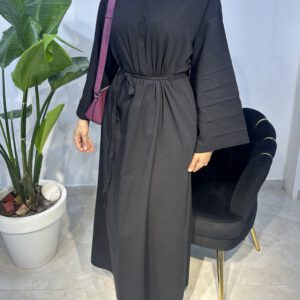 Leinenkleid mit Biesen